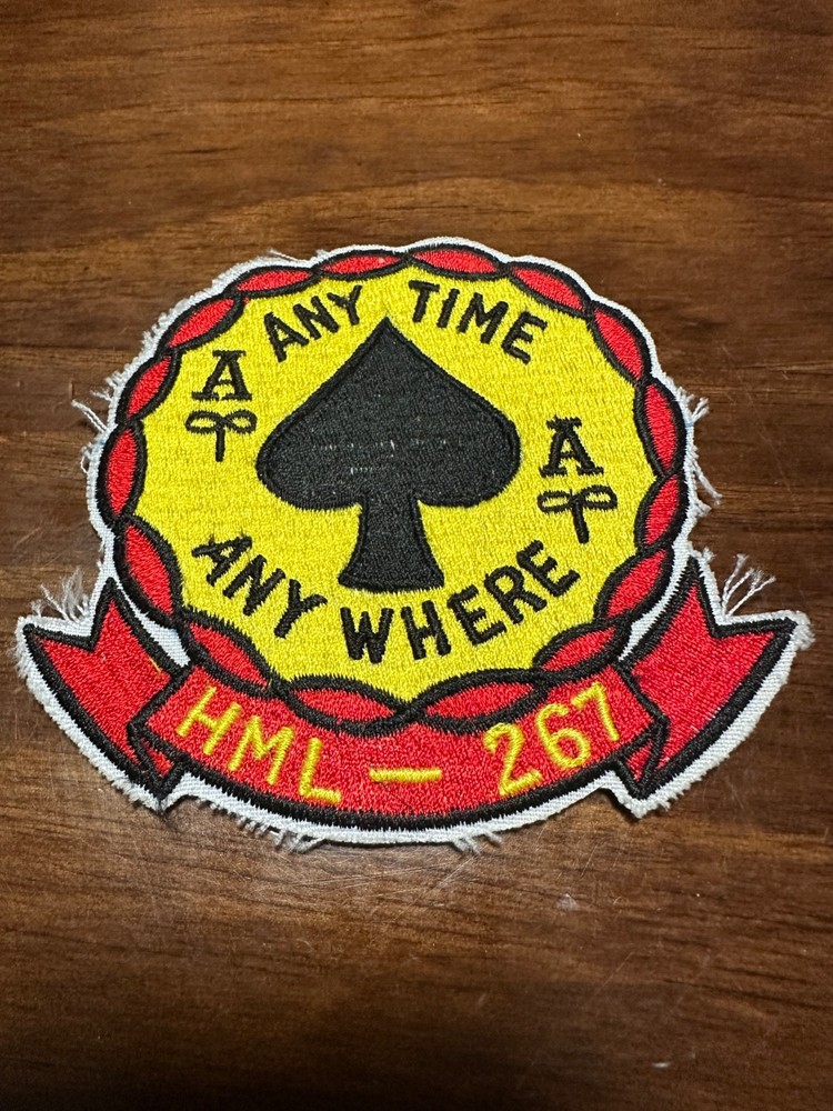 Vintage USMC HML-267 Squadron Patch