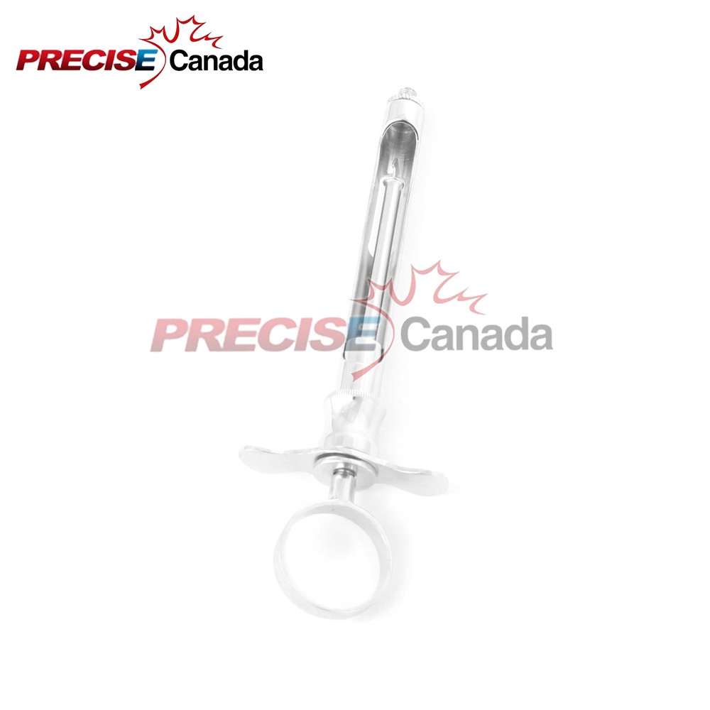 PRECISE CANADA: ASPIRATING SYRINGE 2.2 CC SURGICAL DENTAL INSTRUMENTS