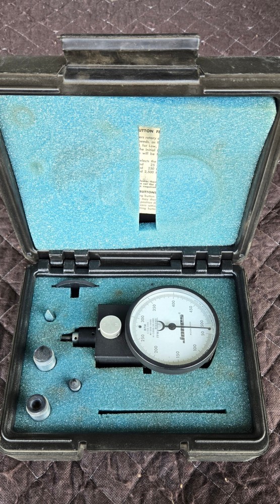 Jones Portable Hand Tachometer Type 4800