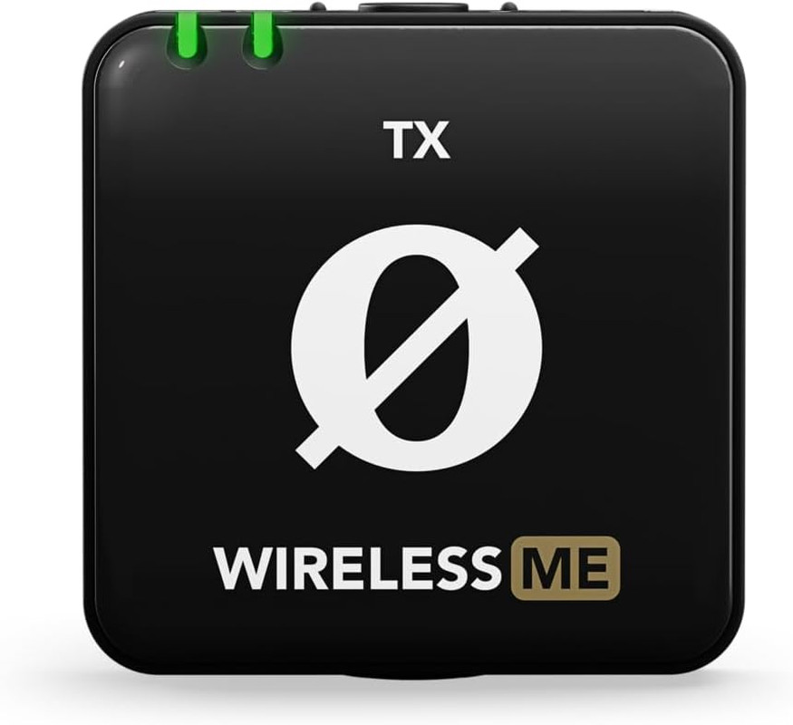 Wireless ME TX Ultra-Compact Wireless Transmitter with Built-In Microphone, On-B
