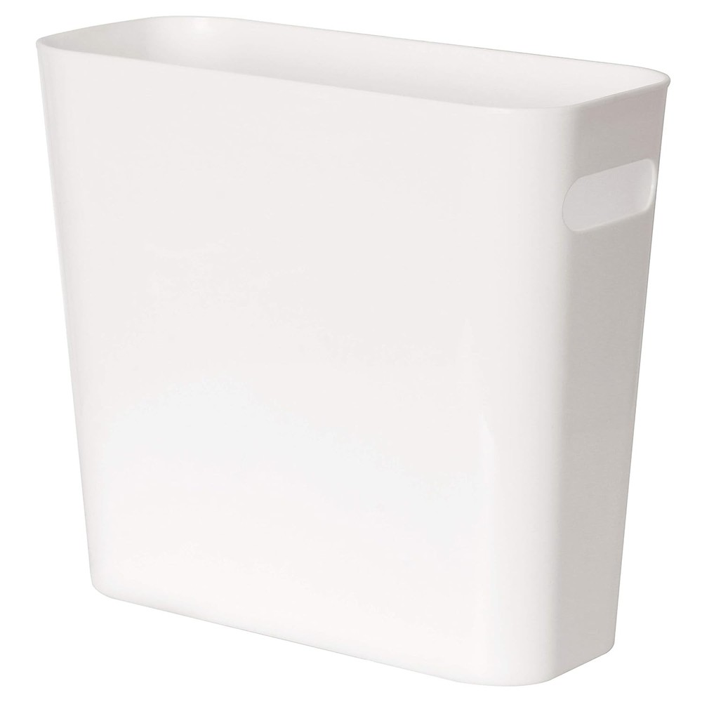 1.5 Gallon Slim Trash Can, Plastic Garbage Container Bin, Small Trash Bin