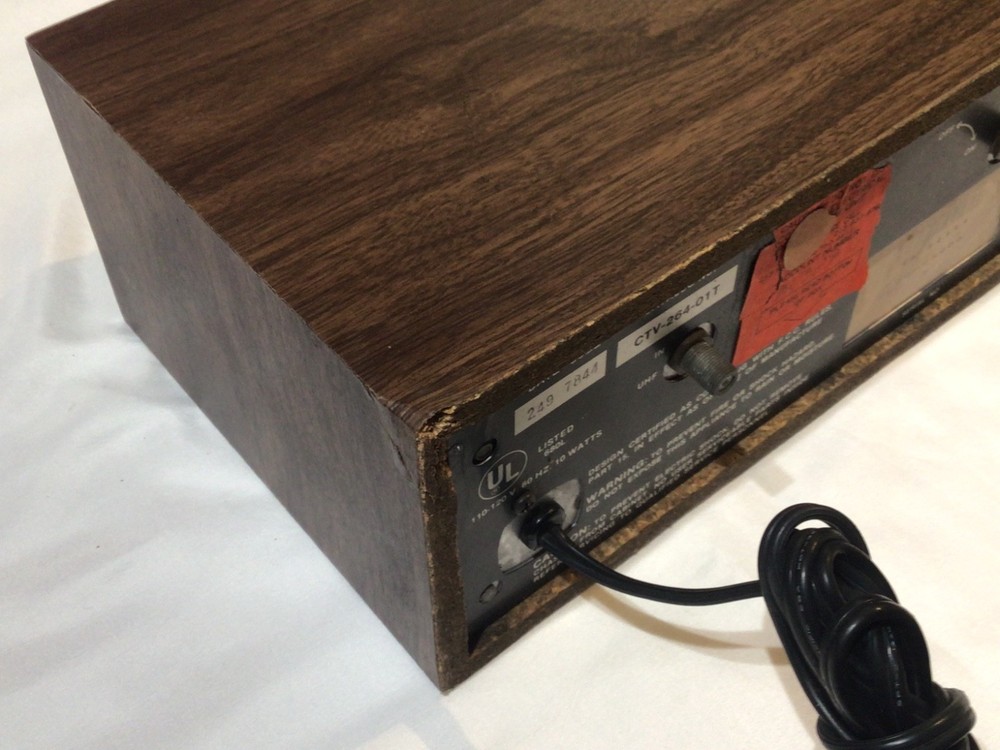 RARE Vintage 1978 ON SUBSCRIPTION TV BOX Early Pay Cable Television STV Decoder