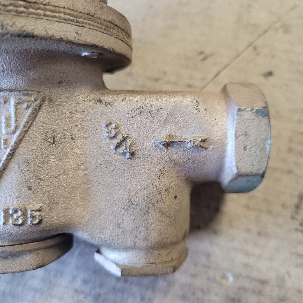 Vintage Watts Regulator Water Reducing Valve & Strainer Model 135