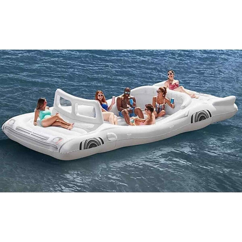 Retro Limo Island Float, White