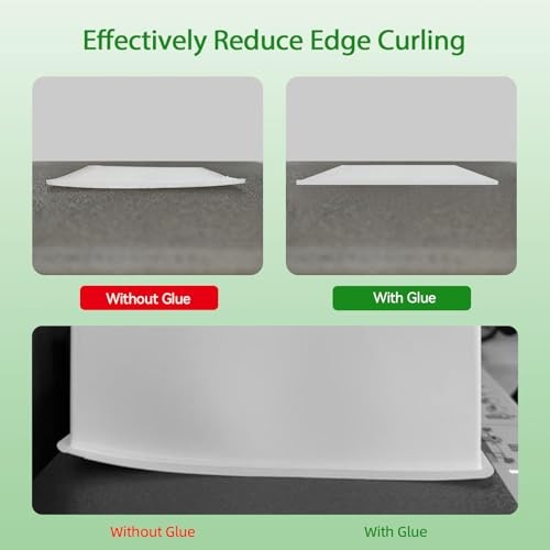 2PCS 3D Printer Adhesive Glue Compatible with Bambu Lab,Strong Grip Reduce