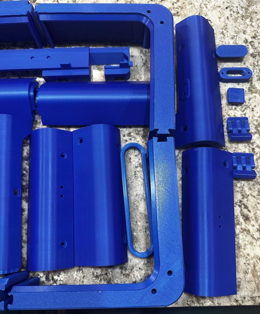 Flashforge Ad5x Enclosure Blue