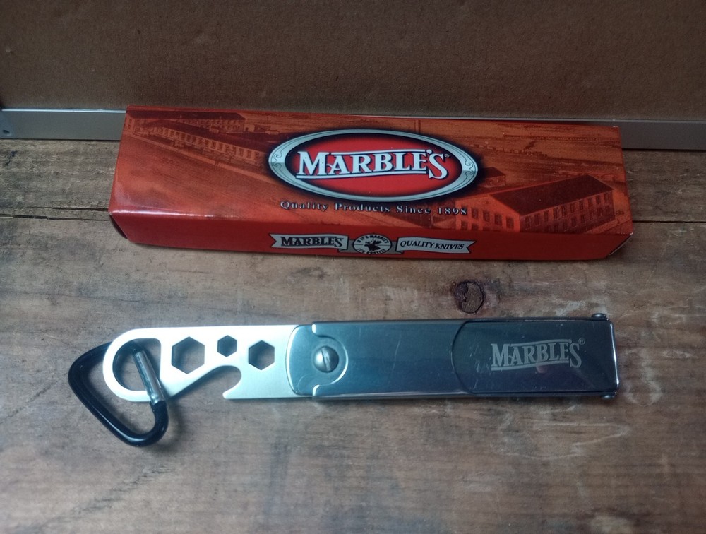 NOS Marbles Pack Buddy Folding Knife / Multi tool