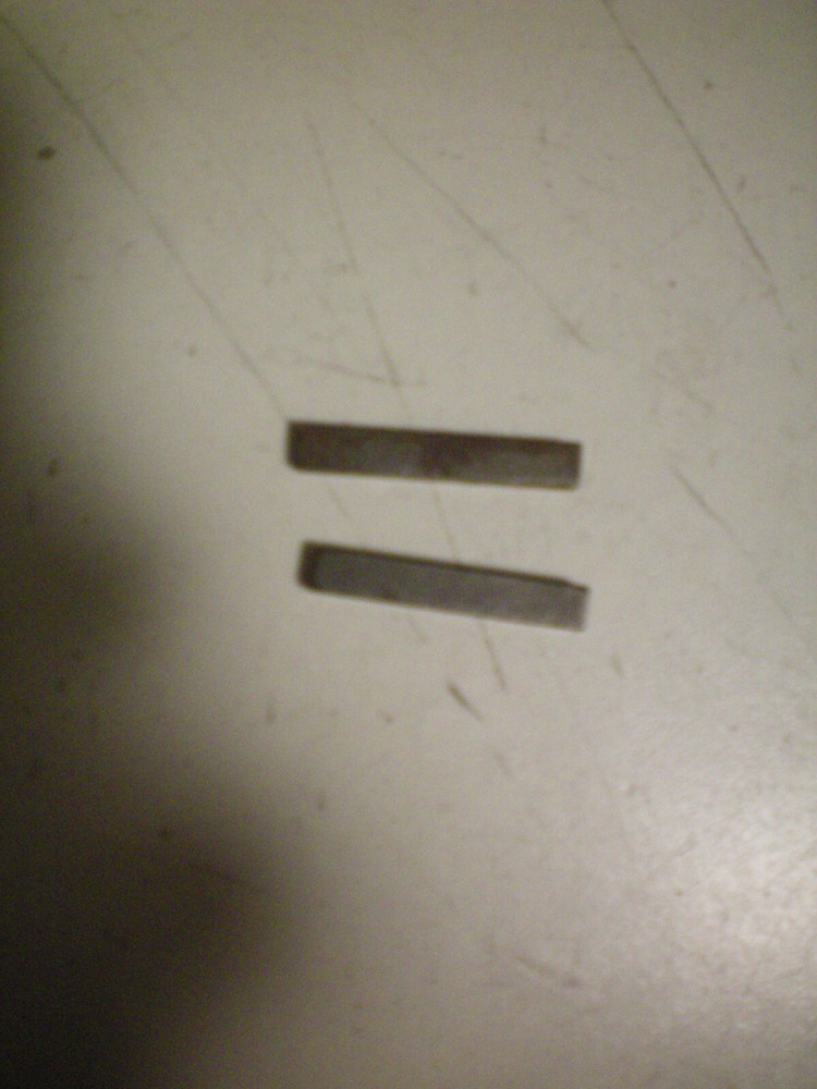 JABSCO QUANTITY TWO OF #9215-0000 KEYS, FREE FREIGHT