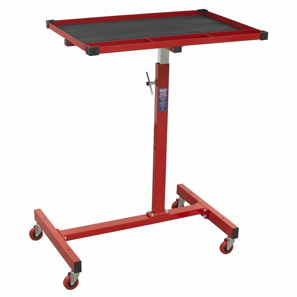 Sealey Mobile Workstation Adjustable-Height Workshop Warehouse Workbench