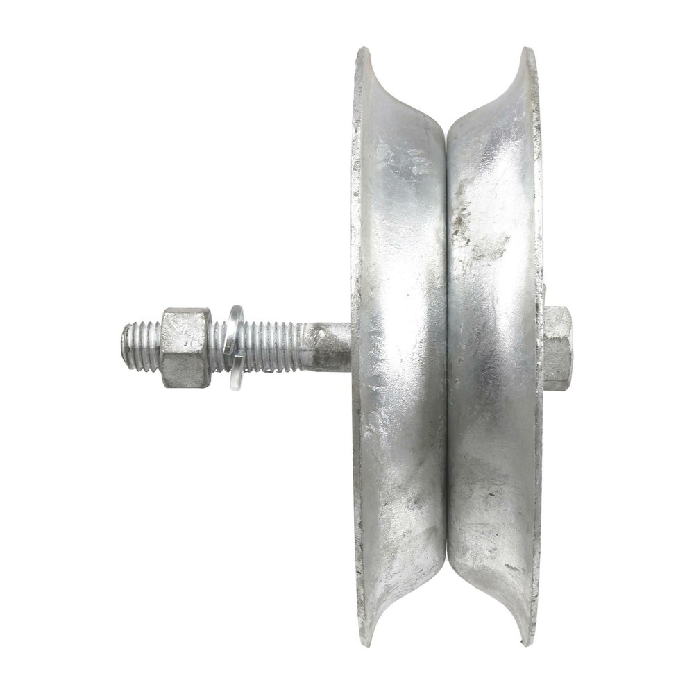 7" Diameter Rolling Gate Pipe Track Roller Fits 1 5/8" Track