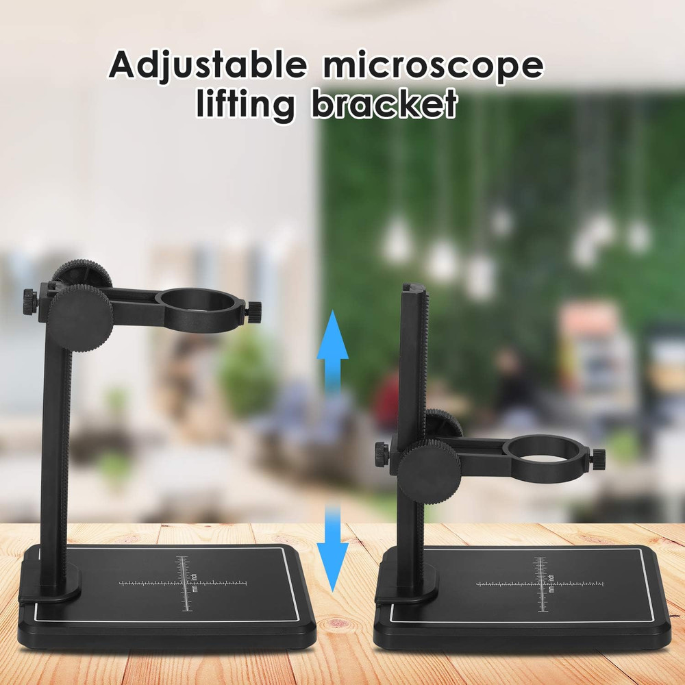 Microscope Stand, Mini Digital Microscope Stand Magnifier Camera up and down Adj