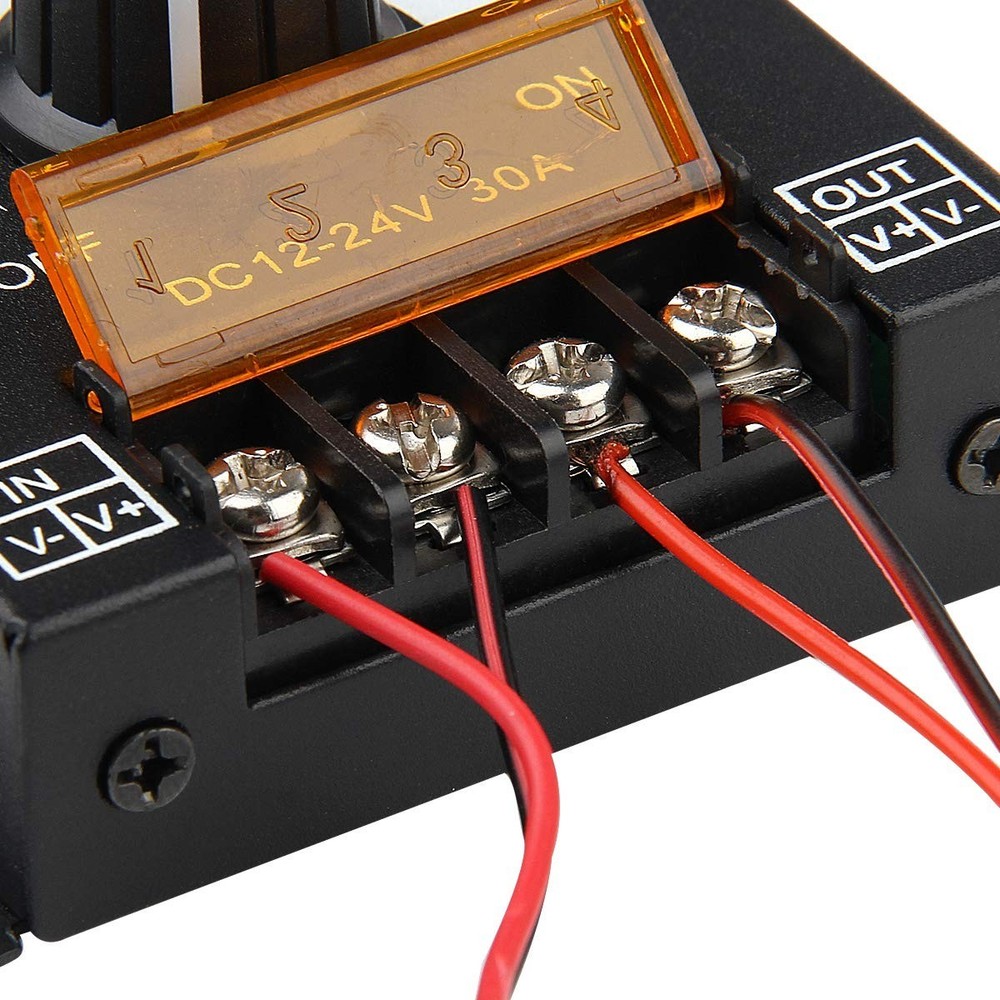 Compact 0%-100% LED Light Strip Dimming Controller for Custom Lighting Solutions