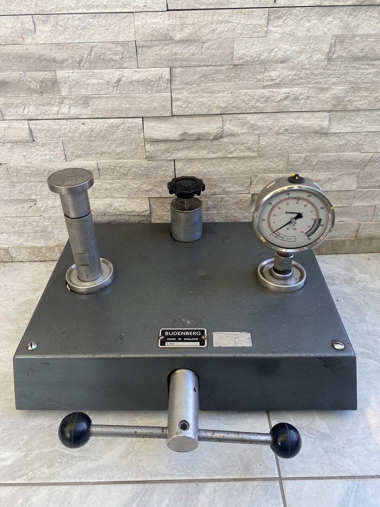 Budenberg Dead Weight Tester
