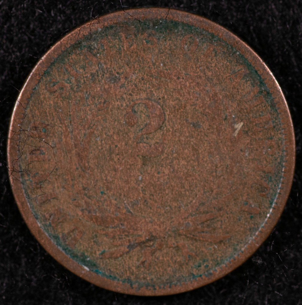 1866 2 CENT