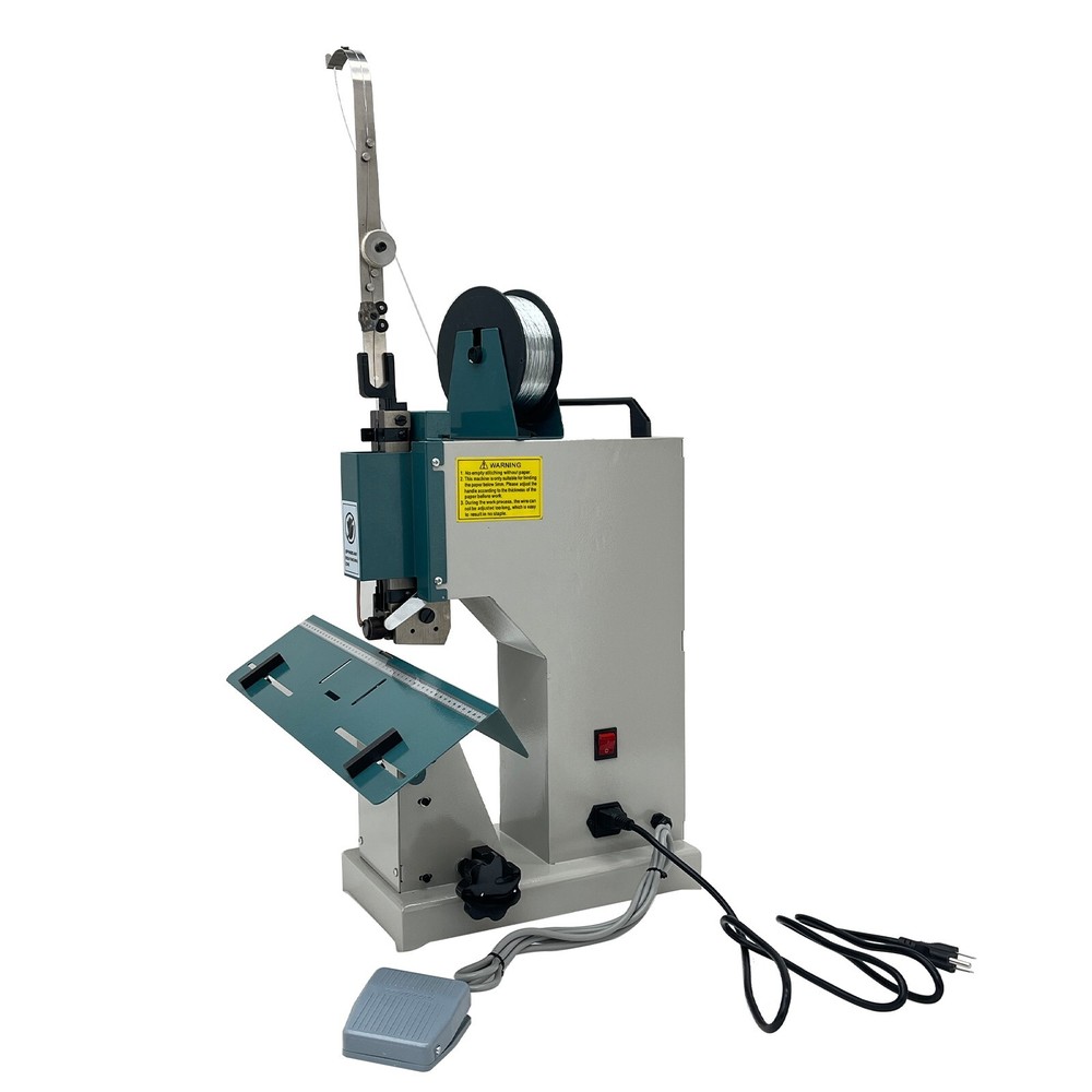 Book Stitching Machine Book Binding Stapler Machine Steel Wire Stitching Machine