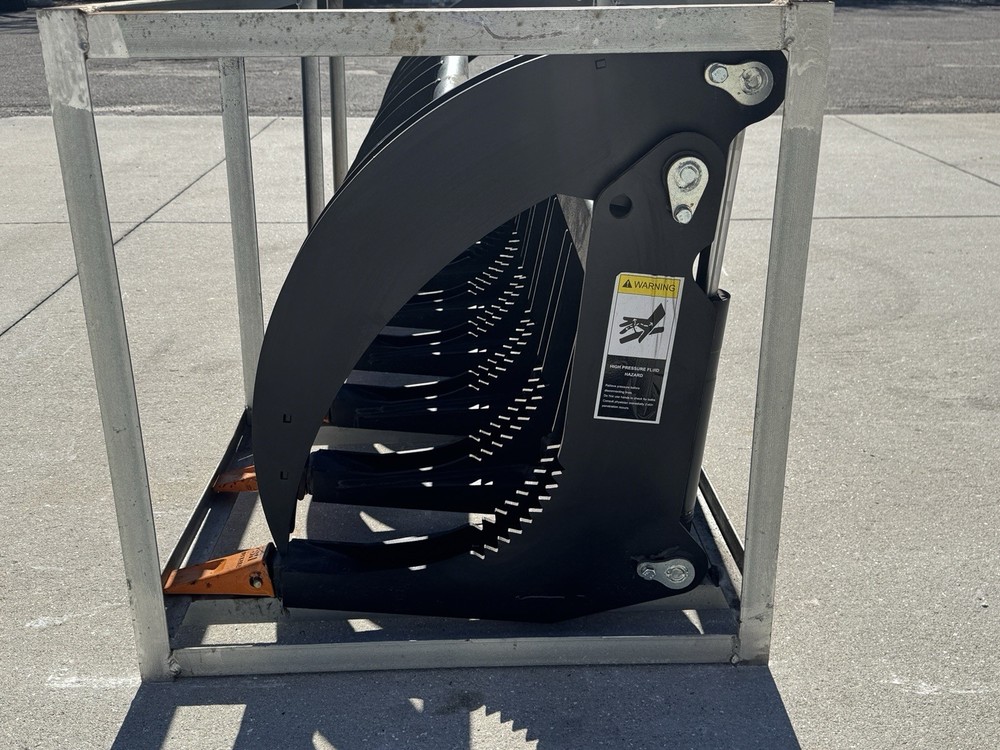 Skid Steer Root Grapple Rake 78" Attachment