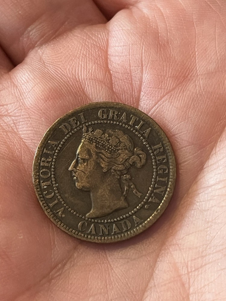 1894 Canada Large Cent Thick 4