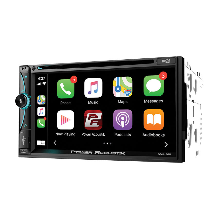 POWER ACOUSTIK CPAA-70D 7″ DVD Touchscreen Headunit
