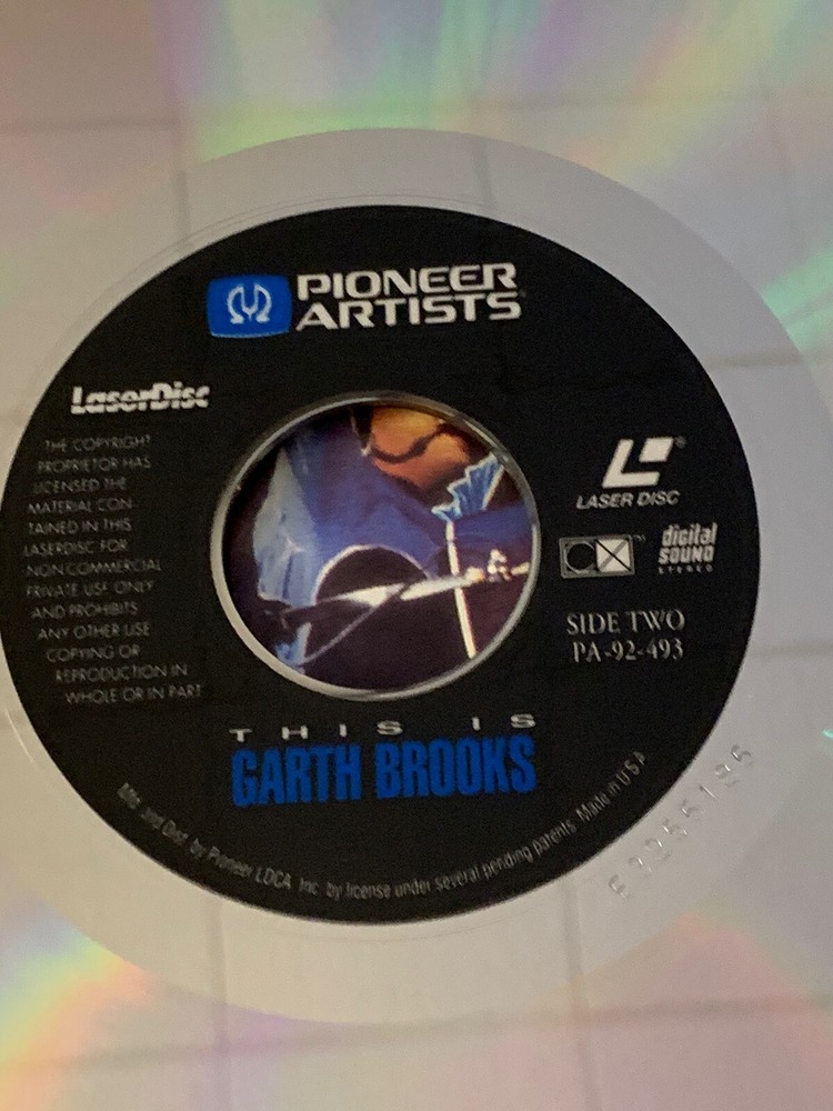 This Is Garth Brooks laser Disc