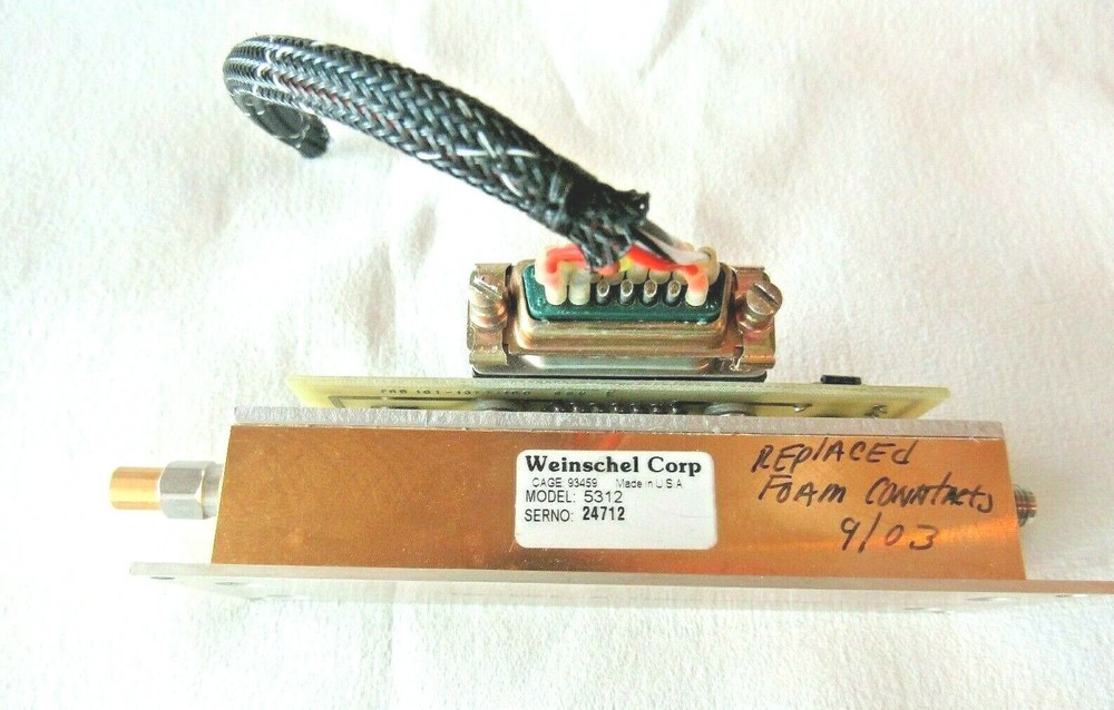 Weinschel Programmable Step Attenuator Model 5312