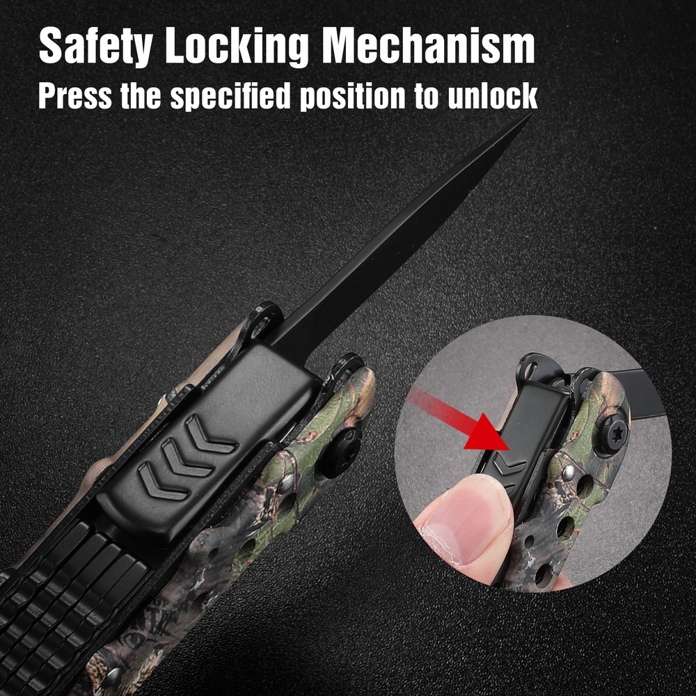 MOSSY OAK 13-in-1 Multi-tool Multi Function Pliers Folding Pocket Tool w/Sheath