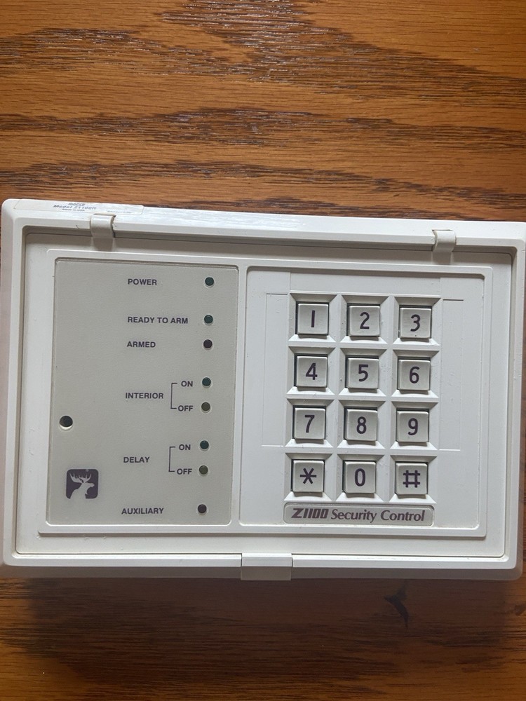 Moose Products Inc. Z1100 Security Control Panel Keypad HL 338