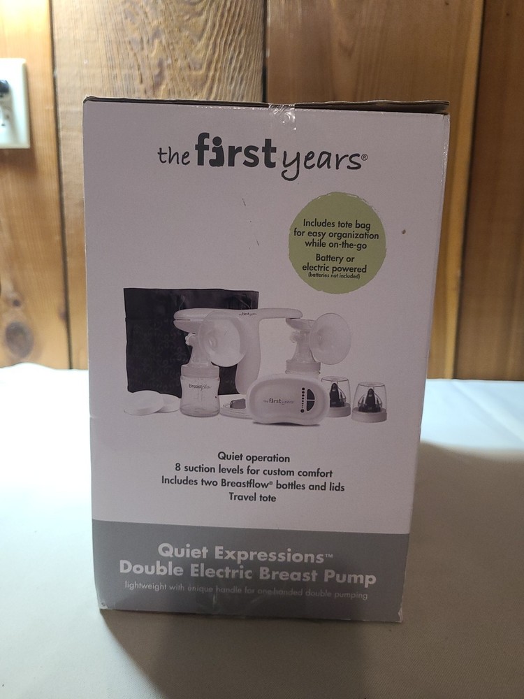 THE FIRST YEARS QUIET EXPRESSIONS DOUBLE BREAST PUMP