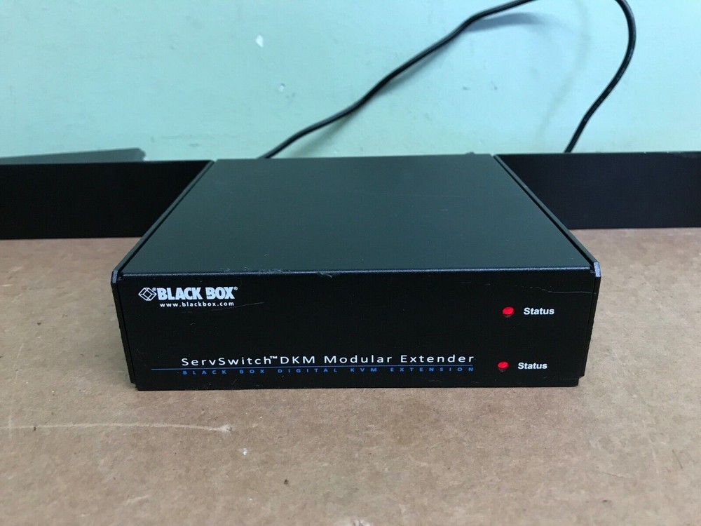 Black Box DKM FX Modular KVM Extender w/Two ACX1MT-VDHID-C Transmitter Modular