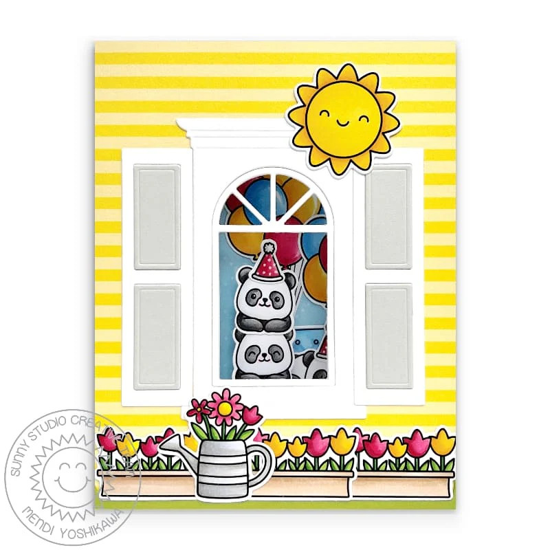 Sunny Studios - Wonderful Windows Steel Dies