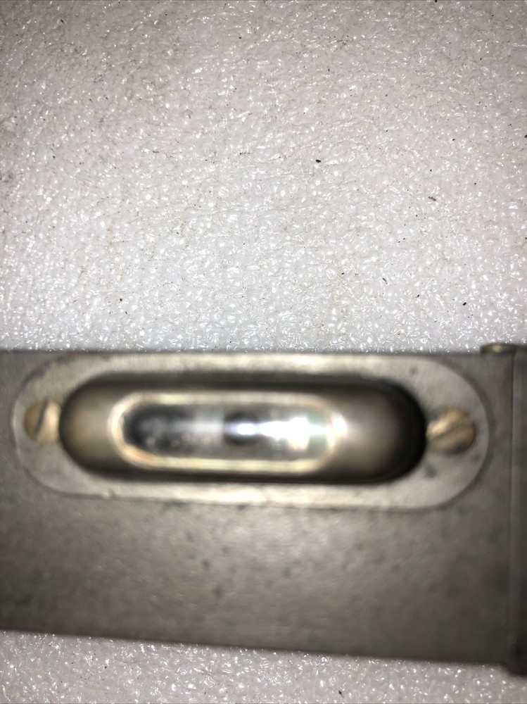USED VINTAGE BRASS SIGHT LINE LEVEL