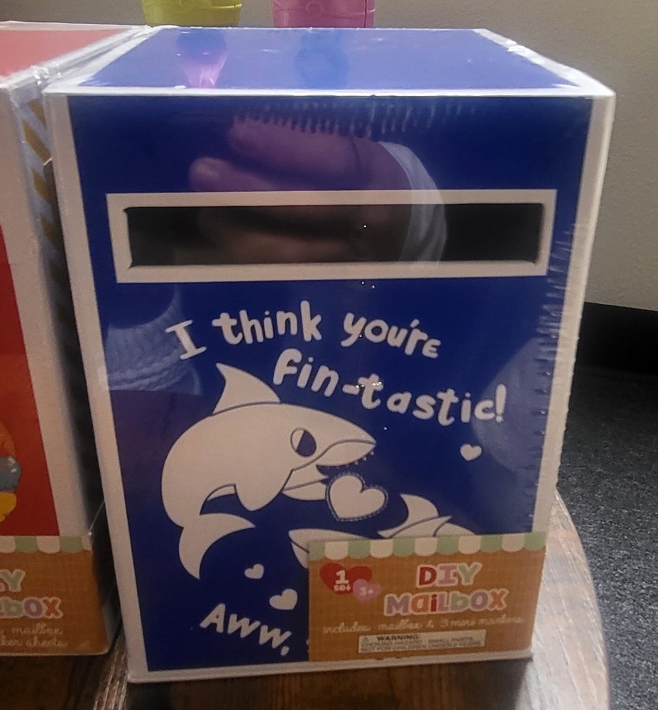 3 mailboxes (MIXED BOXES) - DIY Mailbox Kit with Sticker Sheets