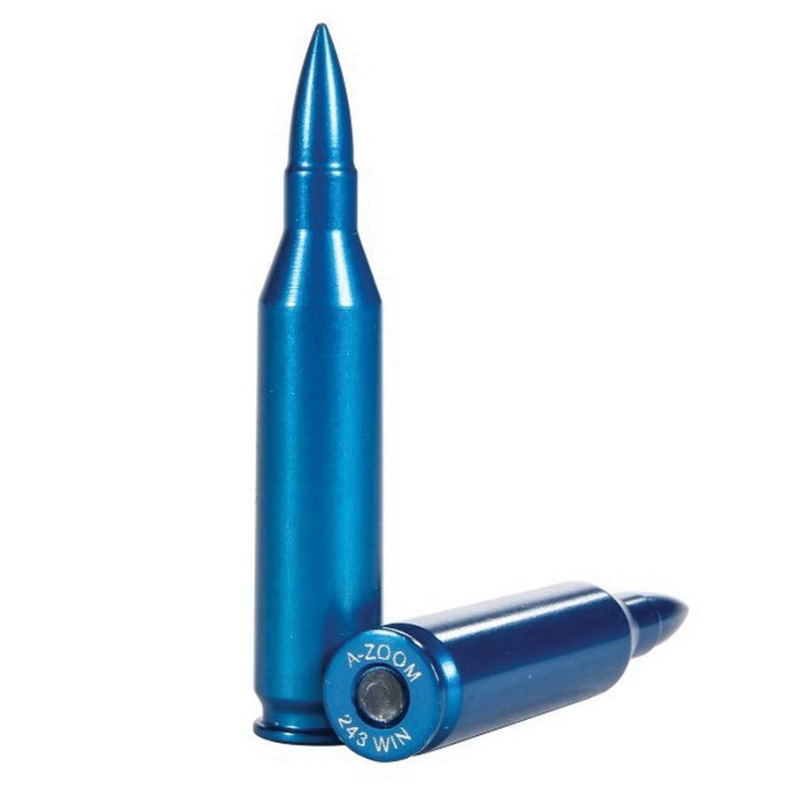 A-Zoom Blue Rifle Training Snap Caps 243 WIN