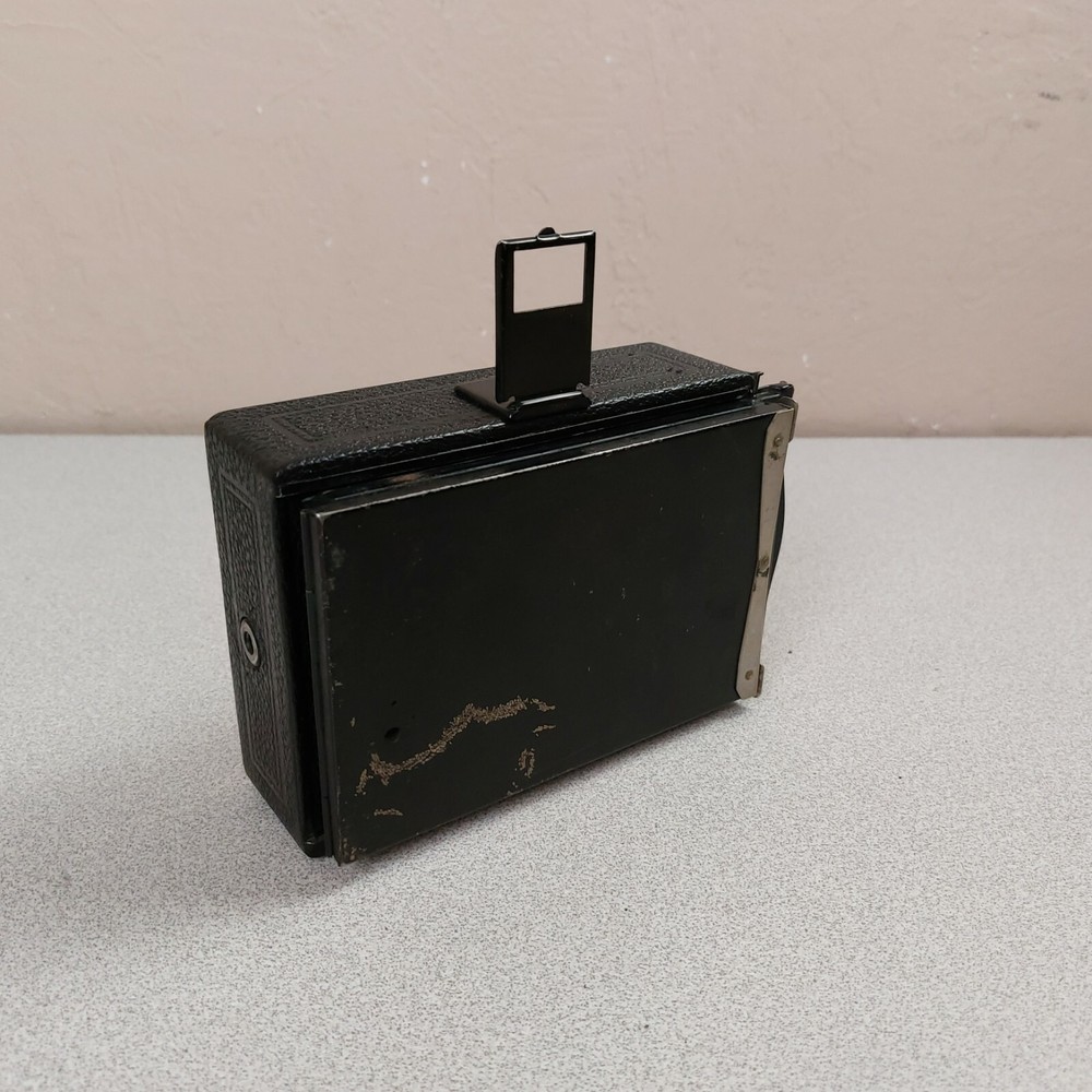 Vario Gauthier Folding Format Box Camera Steinheil Munchen Actinar Lens READ
