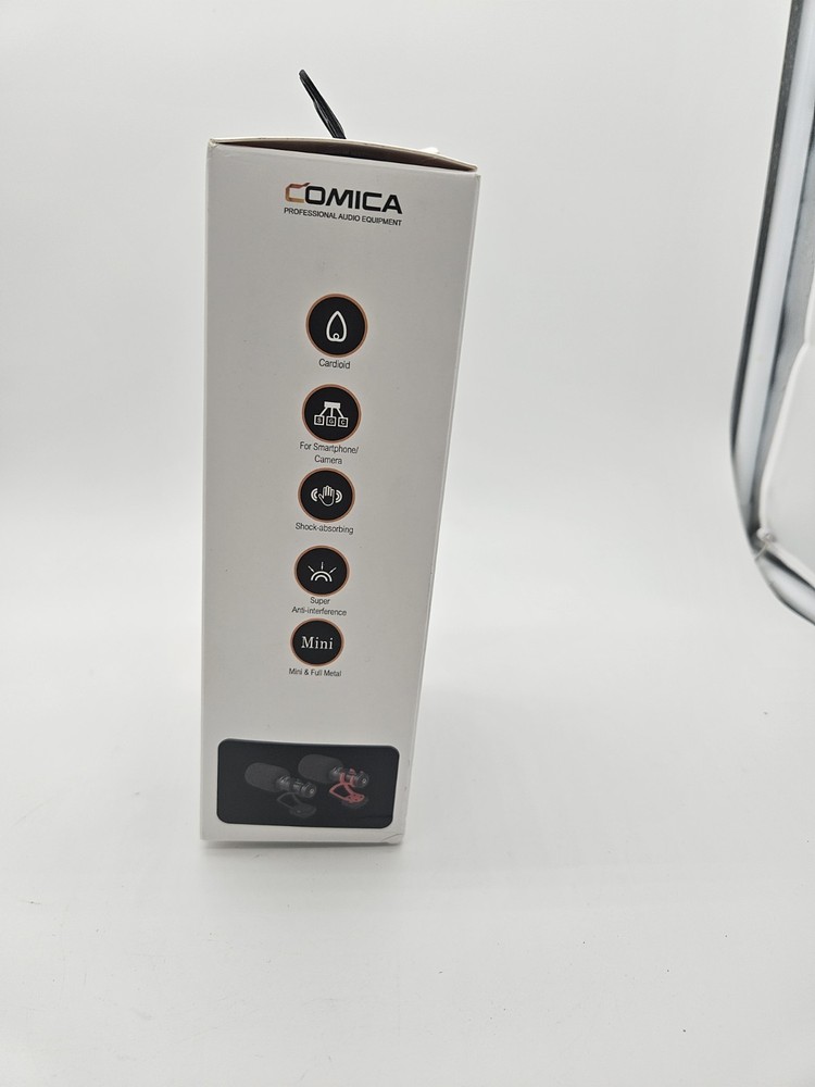 Camera Microphone,Comica CVM-VM10II Professional Video Microphone w/ Shock Mount