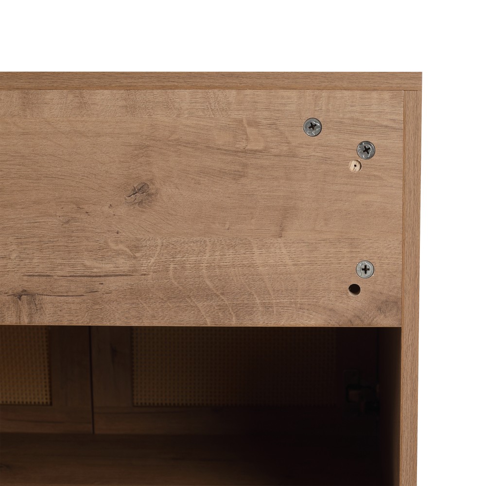Vanity Cabinet Without Sink Features Soft-Close Doors Floating Design