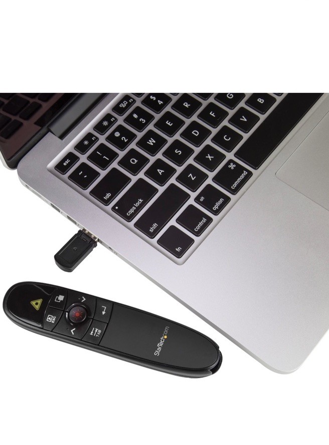 StarTech Wireless Presentation Remote With red Laser Pointer - 90ft (27m)