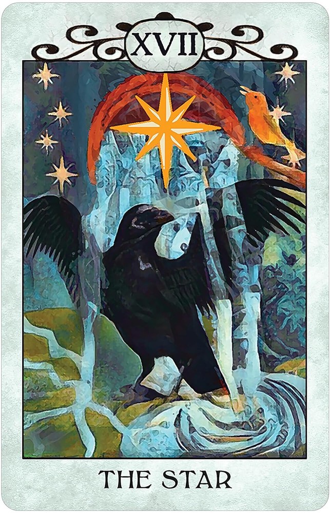 Pocket Size Crow Tarot Card Deck!