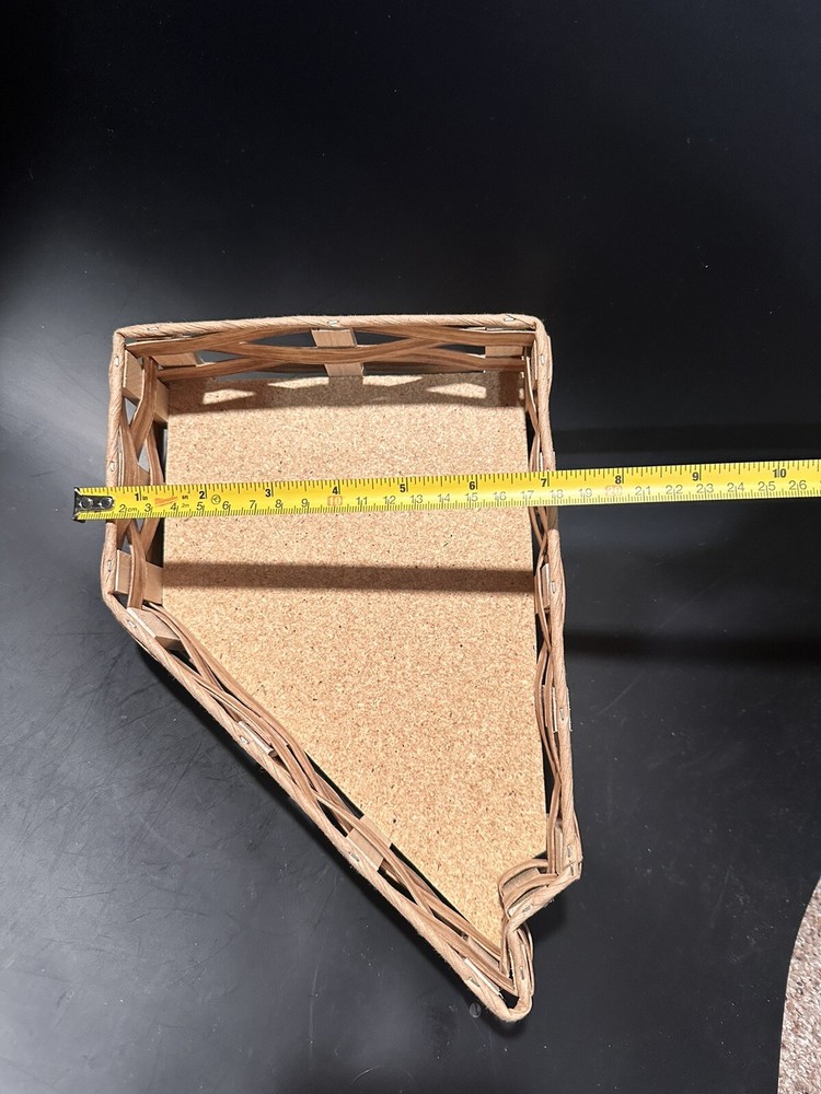 Nevada State Shaped Wicker Rattan Basket