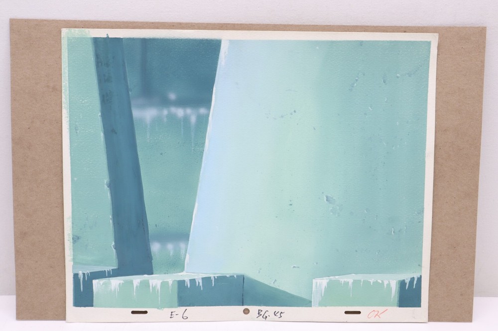 Original Hand Painted Animation Production Background (227-31)