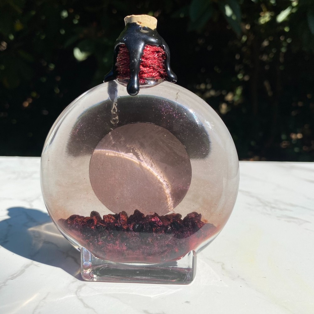 Captured Asteroids Decorative Color Changing Potion Bottle Bookshelf Decor