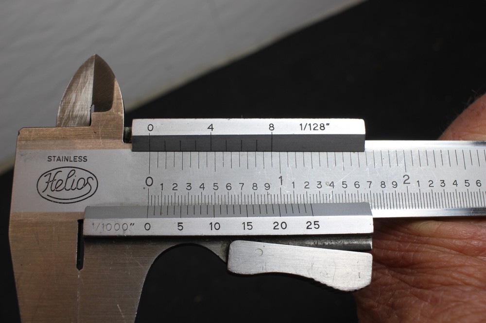 Helios 7" Vernier Calipers Made in Germany