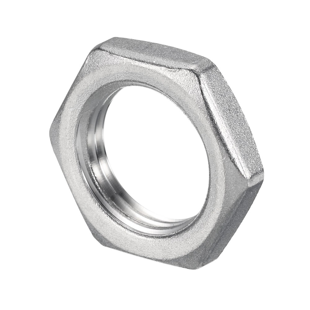 5 Pcs Cast Pipe Fitting Hex Locknut Nut G 1/2" Female Thread (DN15)
