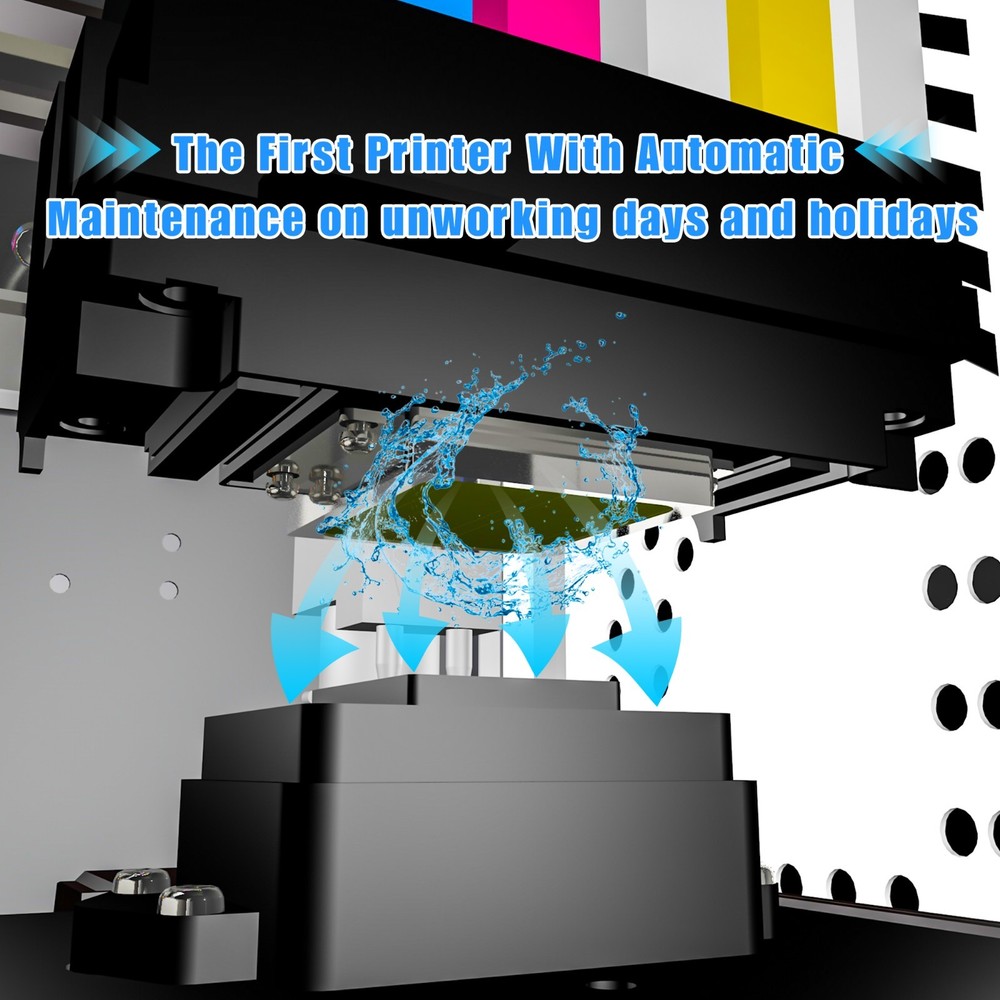 DTF Printer A3 Size with Auto Cutter, Lancelot Pro Bundle Includes Laptop Ink