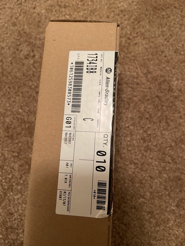 Allen-Bradley 1734-Ib8 IO Digital Input Module 8-Point Ser C