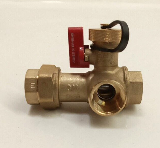 Jones Stephens D05102 3/4" IPS Tankless Water Heater Valve Kit w/Pressure Relief
