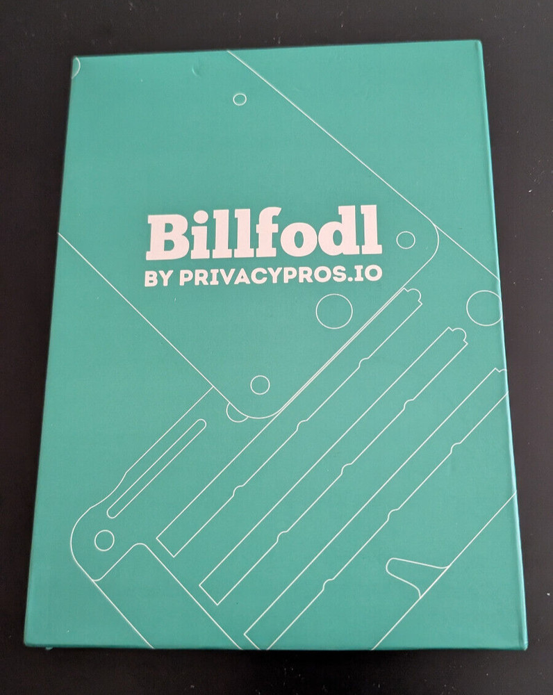 Billfodl - Crypto Seed Phrase Backup Wallet - Stainless Steel