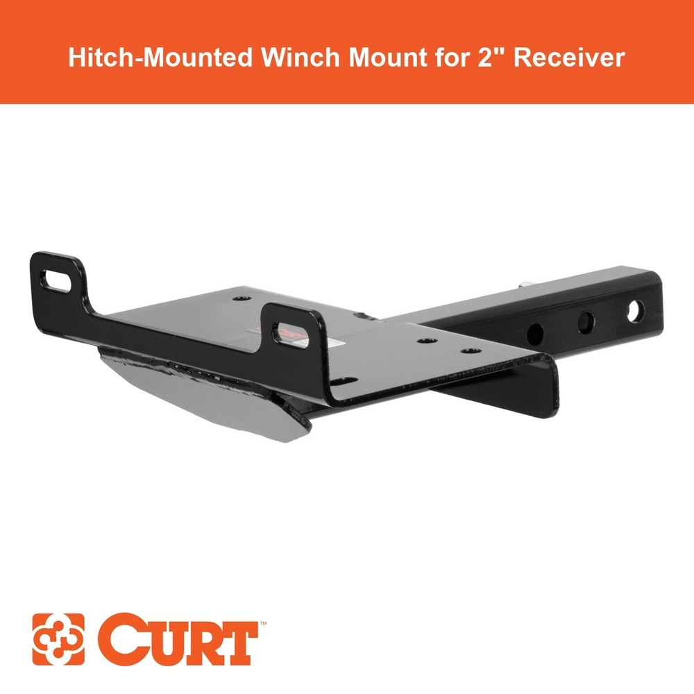 Hitch-Mounted Winch Mount (Fits 2" Receiver)