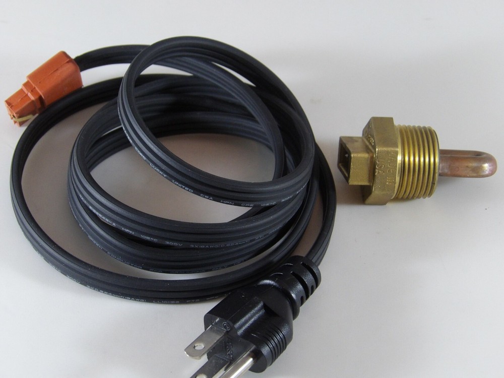 Engine heater kit for 1990-2000 Kubota Tractor GT-5 with original engine