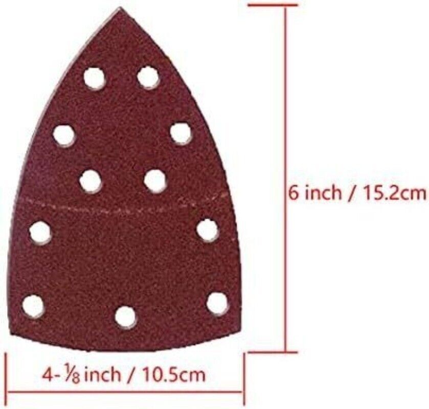 Corded Multi-Function Detail Sander with Micro-Filter Dust Box 3 Attachments