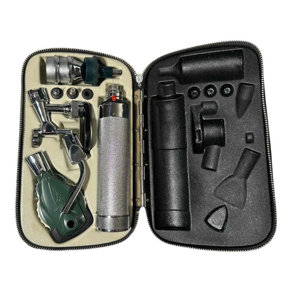 Welch Allyn 2.5V Operating Otoscope Ophthalmoscope Set Plugin Handle
